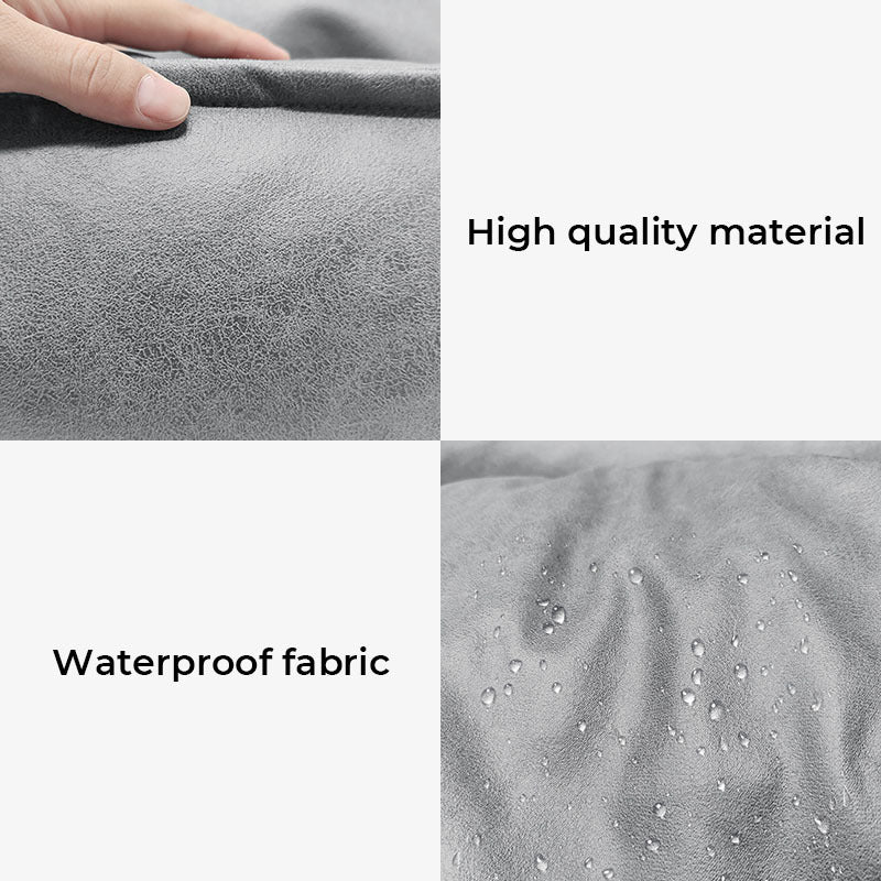 Faux Leather Waterproof Pet Bed