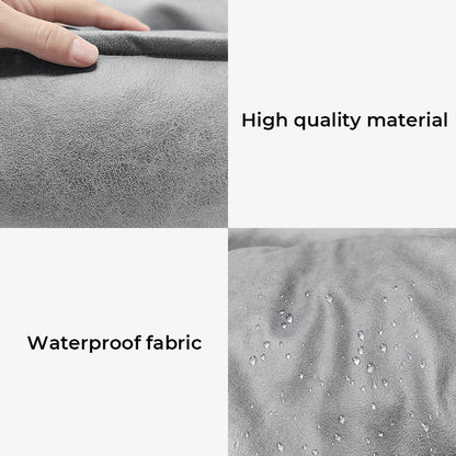 Faux Leather Waterproof Pet Bed
